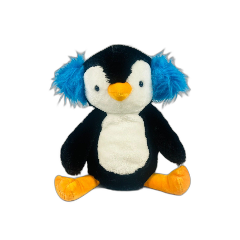 Scentsy Buddy Plush Percy the Penguin Stuffed Animal Earmuffs 12" with Scent